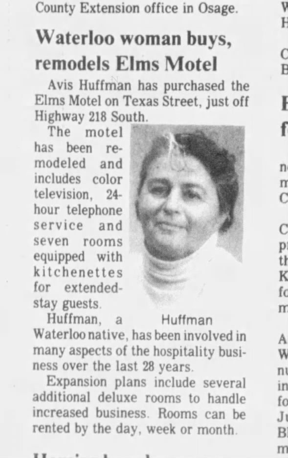 Clipping from The Courier